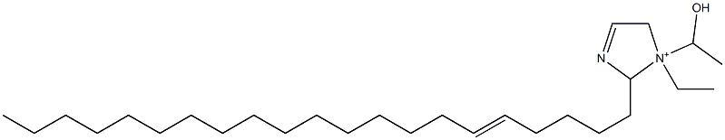 1-Ethyl-2-(5-henicosenyl)-1-(1-hydroxyethyl)-3-imidazoline-1-ium Structure