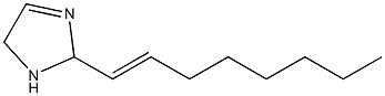 2-(1-Octenyl)-3-imidazoline Structure