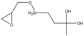 1,2-Epoxy-8,8-dihydroxy-5-sila-4-oxanonane Structure