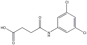 4-(3,5-Dichlorophenylamino)-4-oxobutyric acid Structure