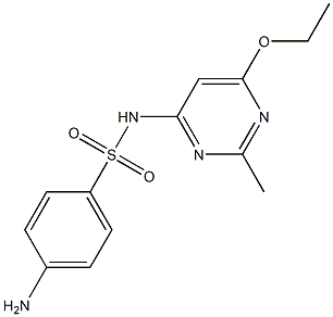 4-Amino-N-(6-ethoxy-2-methyl-4-pyrimidinyl)benzenesulfonamide