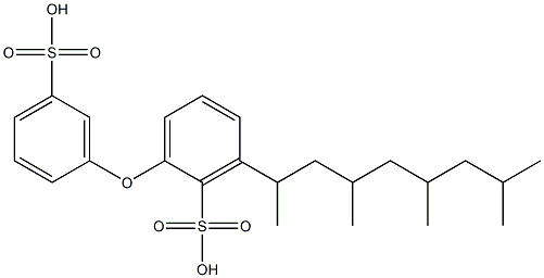 6-(1,3,5,7-Tetramethyloctyl)-[2',3-oxybisbenzenesulfonic acid]