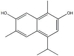 1,6-Dimethyl-4-(1-methylethyl)naphthalene-2,7-diol