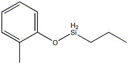 (2-Methylphenoxy)propylsilane