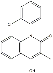 1-(2-Chlorophenyl)-3-methyl-4-hydroxy-2(1H)-quinolone|