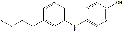 3'-Butyl[iminobisbenzen]-4-ol Structure