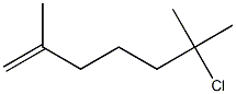 2-Chloro-2,6-dimethyl-6-heptene Structure