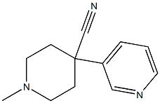 1-Methyl-4-(3-pyridyl)piperidine-4-carbonitrile|