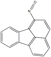 1-ニトロソフルオランテン 化学構造式