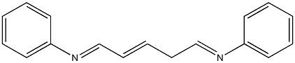 N,N'-(2-Pentene-1,5-diylidene)bisaniline