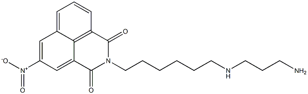 2-[3-[3-[(3-Aminopropyl)amino]propyl]propyl]-5-nitro-1H-benzo[de]isoquinoline-1,3(2H)-dione