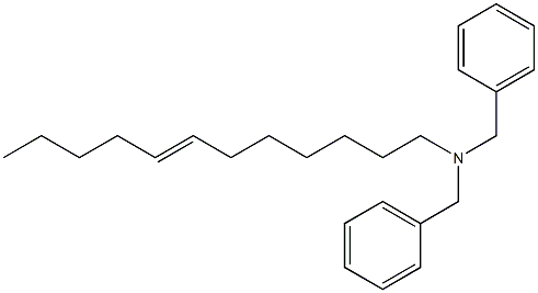 (7-Dodecenyl)dibenzylamine 结构式