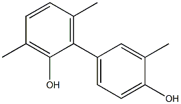 3,3',6-Trimethyl-1,1'-biphenyl-2,4'-diol Struktur
