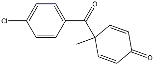 4-(4-Chlorobenzoyl)-4-methyl-2,5-cyclohexadien-1-one