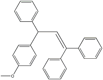  1-(4-Methoxyphenyl)-1,3,3-triphenyl-2-propene