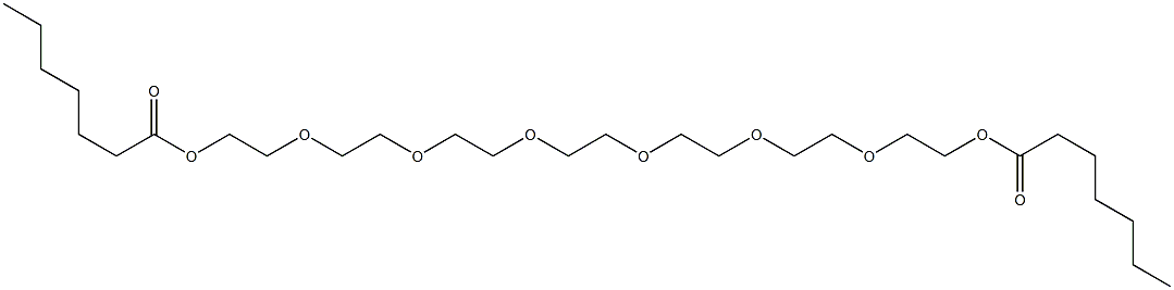 2,2'-[1,2-Ethanediylbis[oxy(2,1-ethanediyl)oxy(2,1-ethanediyl)oxy]]bis(ethanol heptanoate)