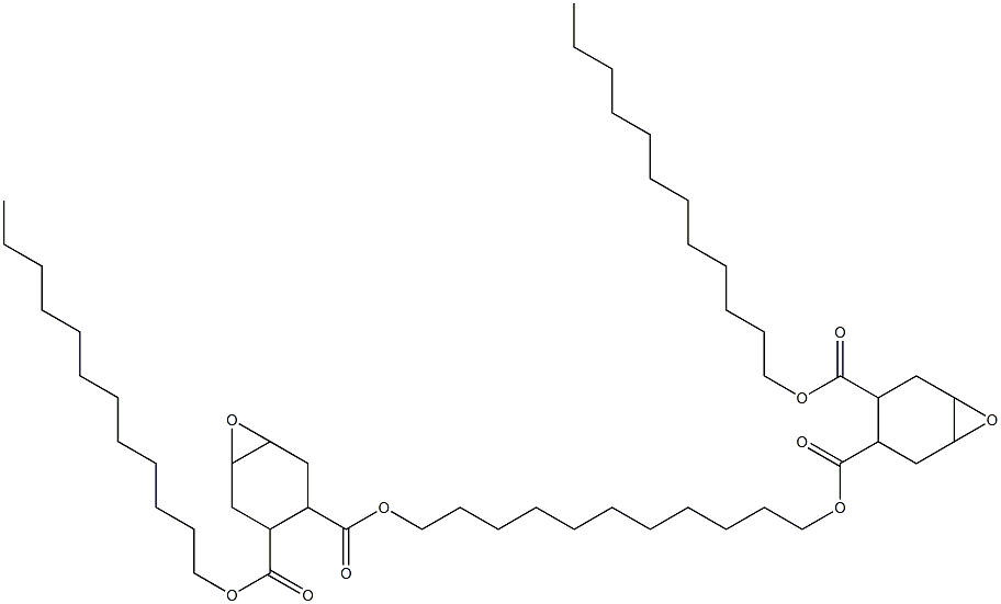 Bis[2-(dodecyloxycarbonyl)-4,5-epoxy-1-cyclohexanecarboxylic acid]1,11-undecanediyl ester|