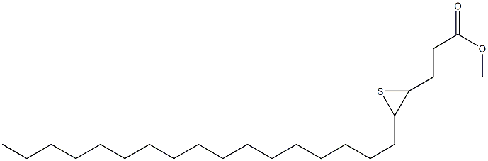 4,5-Epithiodocosanoic acid methyl ester Structure