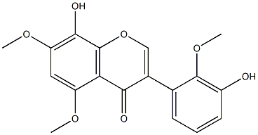 3',8-Dihydroxy-2',5,7-trimethoxyisoflavone