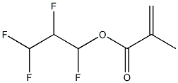 Methacrylic acid (1,2,3,3-tetrafluoropropyl) ester,,结构式