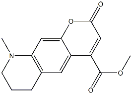 9-Methyl-6,7,8,9-tetrahydro-2-oxo-2H-pyrano[3,2-g]quinoline-4-carboxylic acid methyl ester