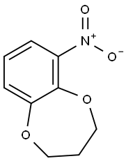 6-Nitro-3,4-dihydro-2H-1,5-benzodioxepin Structure