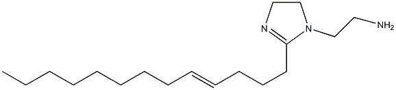 1-(2-Aminoethyl)-2-(4-tridecenyl)-2-imidazoline 结构式