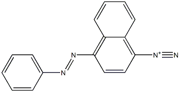 4-(Phenylazo)-1-naphthalenediazonium
