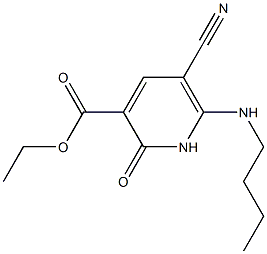 5-Cyano-6-(butylamino)-1,2-dihydro-2-oxopyridine-3-carboxylic acid ethyl ester