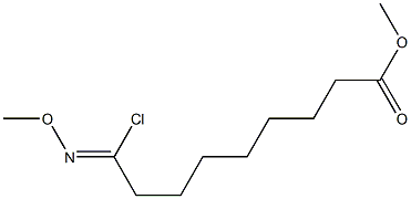 9-(Methoxyimino)-9-chlorononanoic acid methyl ester