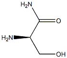 (R)-2-Amino-3-hydroxypropanamide Structure