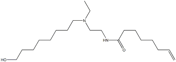  N-[2-[N-Ethyl-N-(8-hydroxyoctyl)amino]ethyl]-7-octenamide