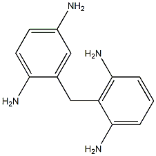 2-[(2,5-Diaminophenyl)methyl]-1,3-benzenediamine