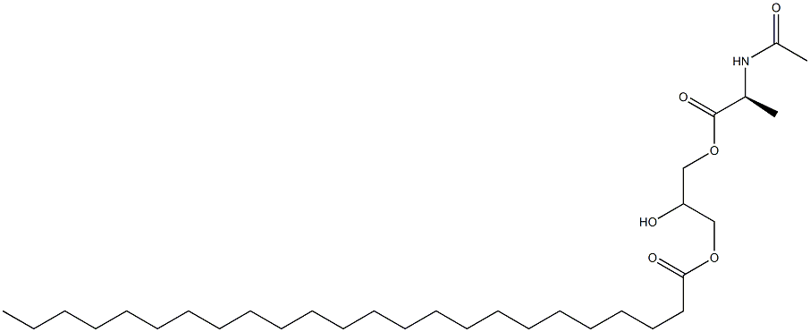 1-[(N-Acetyl-L-alanyl)oxy]-2,3-propanediol 3-tetracosanoate