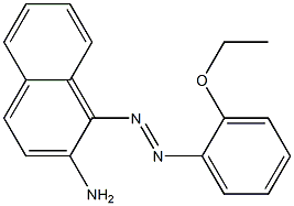 1-[(2-Ethoxyphenyl)azo]-2-naphtylamine Structure