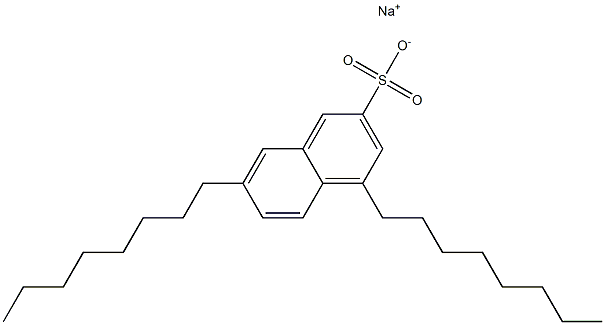  4,7-Dioctyl-2-naphthalenesulfonic acid sodium salt