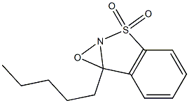  7b-Pentyl-7bH-oxazirino[2,3-b][1,2]benzisothiazole 3,3-dioxide