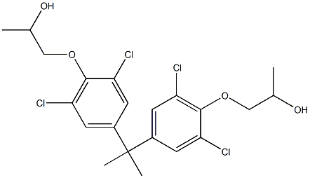 1,1'-[Isopropylidenebis(2,6-dichloro-4,1-phenyleneoxy)]bis(2-propanol)|