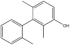 2,4-Dimethyl-3-(2-methylphenyl)phenol,,结构式