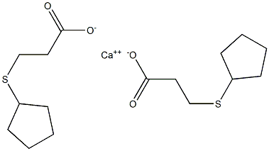 Bis[3-(cyclopentylthio)propionic acid]calcium salt