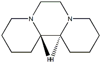 (12aS,12bS)-Dodecahydrodipyrido[1,2-a:2',1'-c]pyrazine 结构式