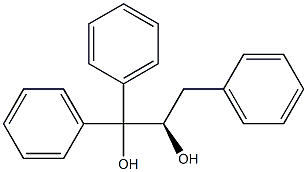 [R,(+)]-1,1,3-Triphenyl-1,2-propanediol Struktur