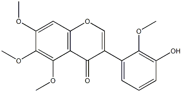 3'-Hydroxy-2',5,6,7-tetramethoxyisoflavone