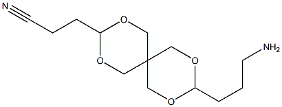 9-(3-Aminopropyl)-2,4,8,10-tetraoxaspiro[5.5]undecane-3-propanenitrile