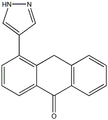 4-(1H-Pyrazol-4-yl)anthrone