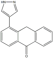  4-(1H-Pyrazol-4-yl)anthrone