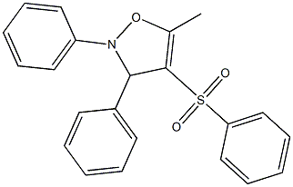  2,3-Diphenyl-5-methyl-4-(phenylsulfonyl)-4-isoxazoline