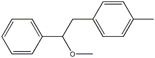 1-Methoxy-1-phenyl-2-(p-tolyl)ethane 结构式