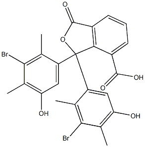 1,1-Bis(3-bromo-5-hydroxy-2,4-dimethylphenyl)-1,3-dihydro-3-oxoisobenzofuran-7-carboxylic acid