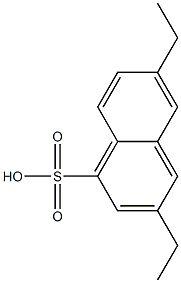 3,6-Diethyl-1-naphthalenesulfonic acid